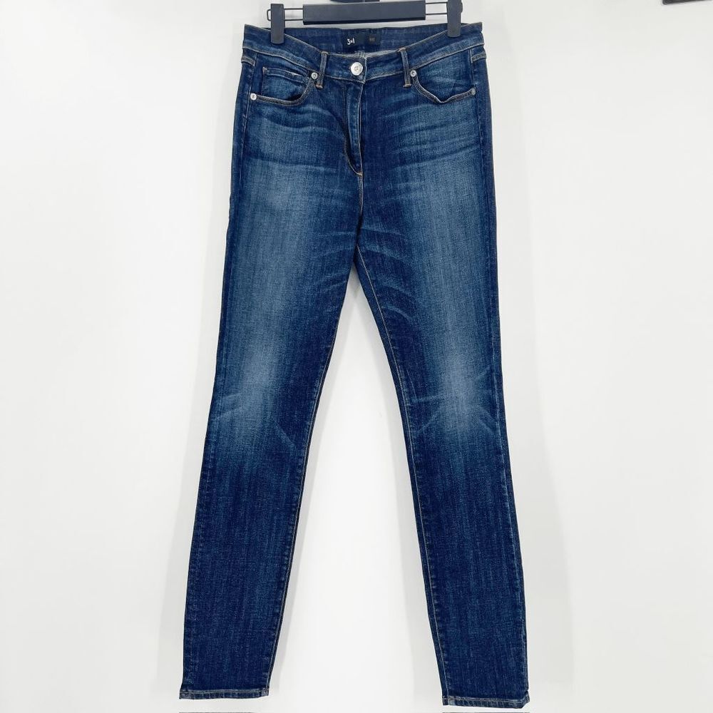3x1 NYC Super Stretch Ankle Skinny Jeans Women's Size 28 Dark‎ Wash Blue